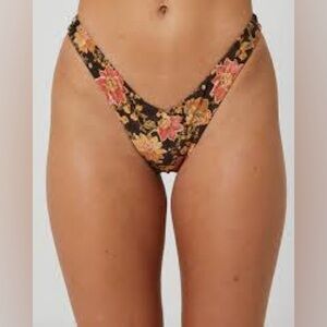 NWT minkpink floral bikini bottoms